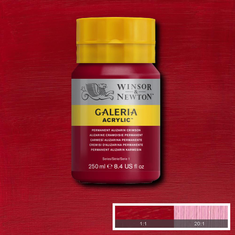 Image of Akrylfärg Galeria 250ml  Perm Aliz Crimson 466 2137466 094376987171
