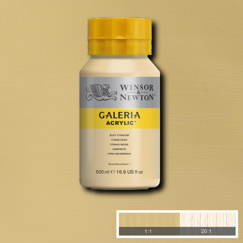 Image of Akrylfärg Galeria 500ml  Buff Titanium 060 2150060 094376987201