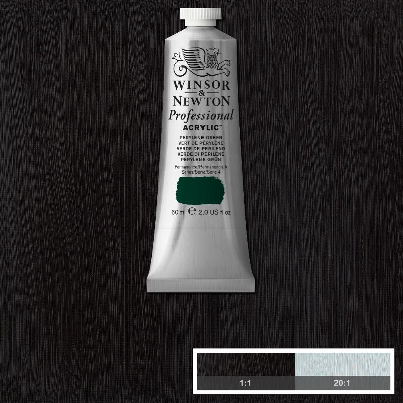 Image of Akrylfärg Winsor & Newton Prof. 60ml  Perylene Green 460 (3F) S4 2320460 094376990645