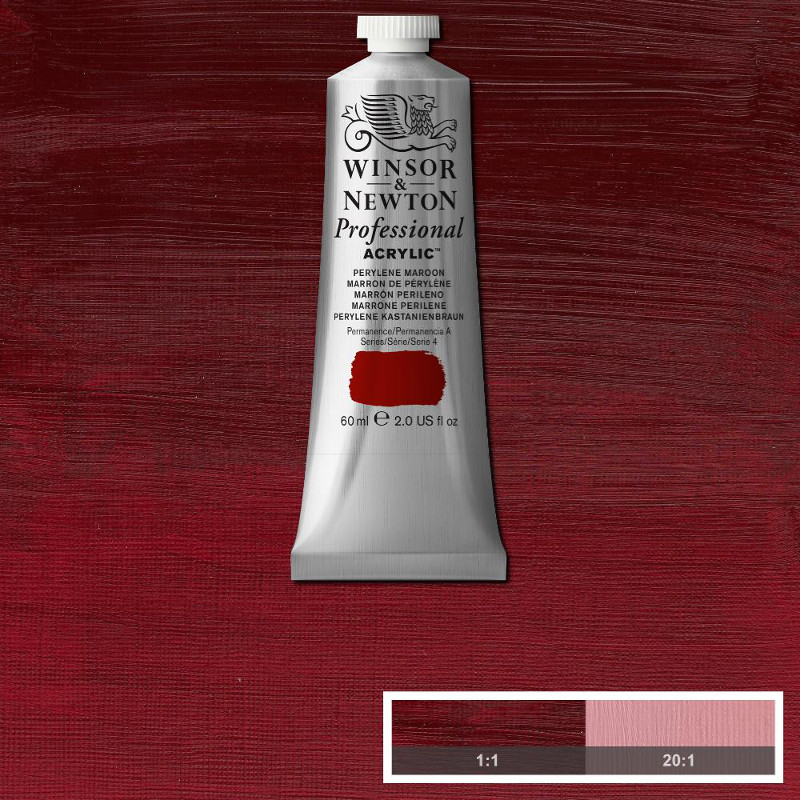 Image of Akrylfärg Winsor & Newton Prof. 60ml  Perylene Maroon 507 (3F) S4 2320507 094376990652