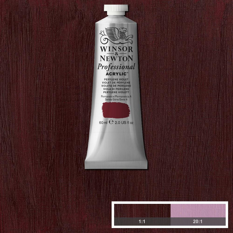 Image of Akrylfärg Winsor & Newton Prof. 60ml  Perylene Violet 470 (3F) S4 2320470 094376990669