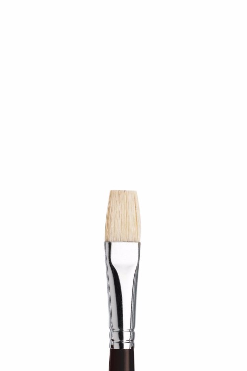 Image of Svinborstpensel Winsor & Newton Azanta Flat kort skaft st 8 5634008 094376991796