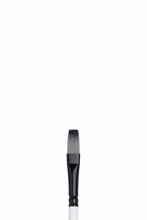 Image of Syntetpensel Winsor & Newton Artist Kort Skaft. Flat Kort St 1/4" (3F) 5086106 094376992359