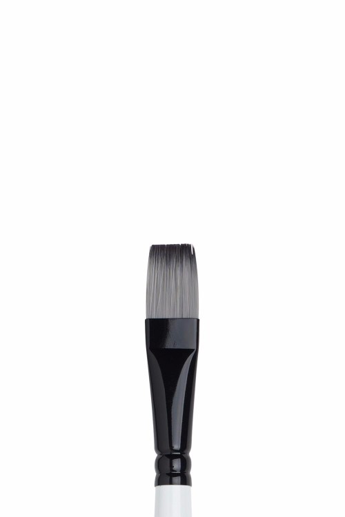 Image of Syntetpensel Winsor & Newton Artist Kort Skaft. Flat Kort St 1/2" (3F) 5086112 094376992366