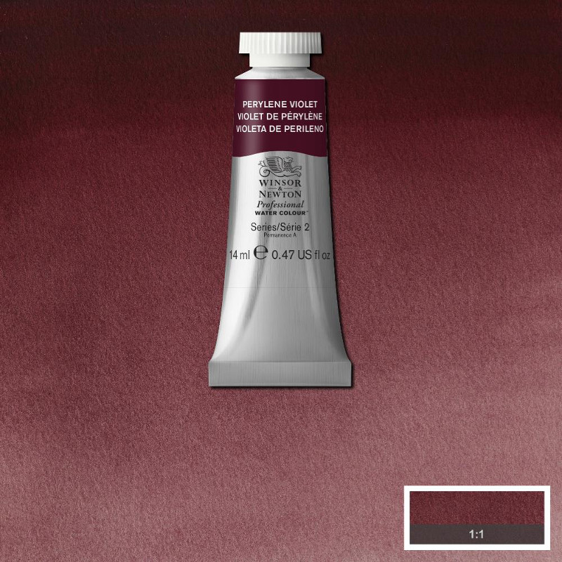 Image of Akvarellfärg Winsor & Newton Prof. 14ml  Perylene Violet 470 (3F) S2 105470 50041565