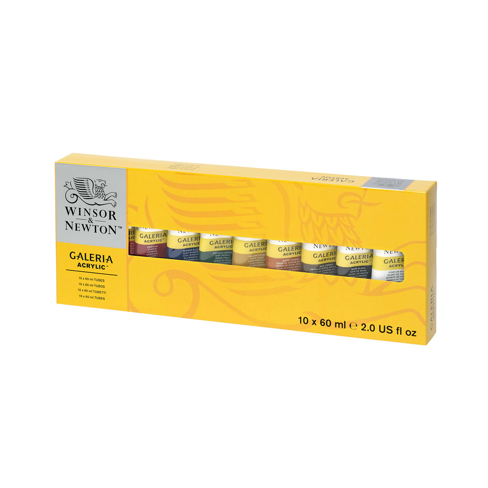 Image of Akrylfärgset Galeria 10x60 ml set 2190517 5012572010061