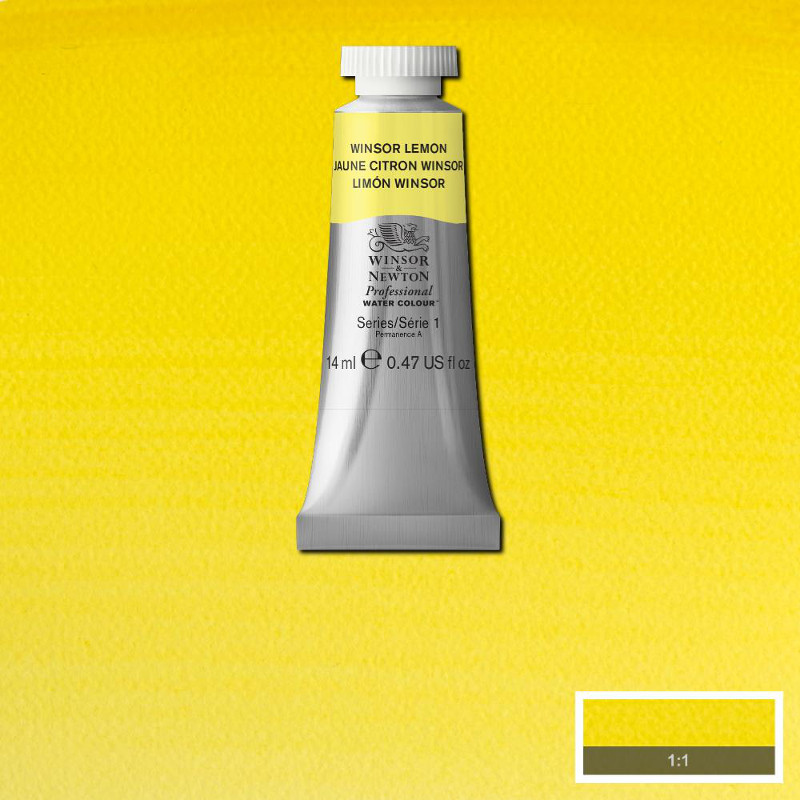 Image of Akvarellfärg Winsor & Newton Prof. 14ml  Winsor lemon 722 (3F) * S1 105722 50694617