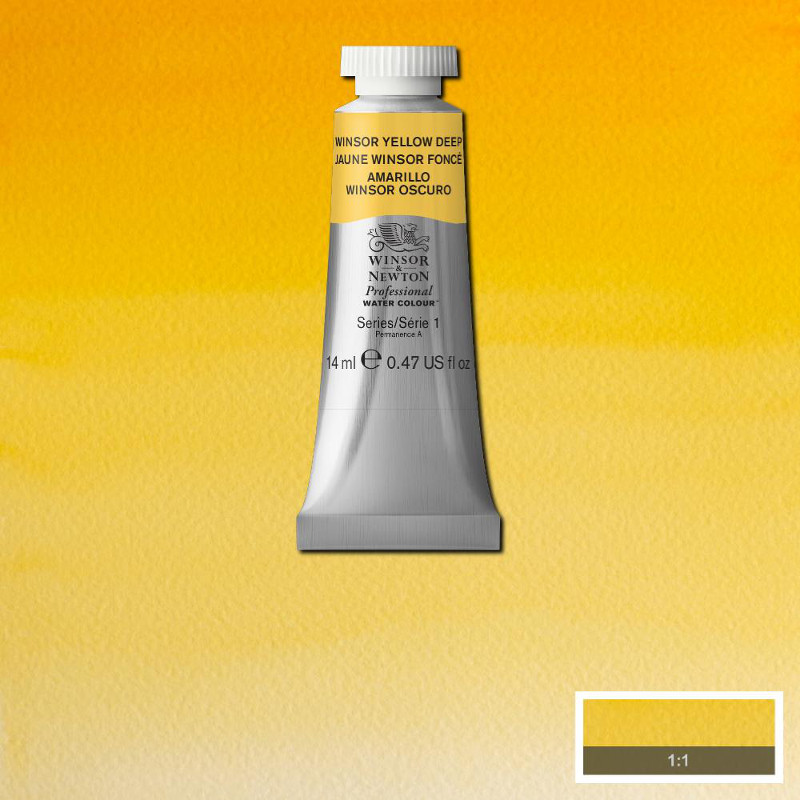 Image of Akvarellfärg Winsor & Newton Prof. 14ml  Winsor yellow deep 731 (3F) S1 105731 50694631