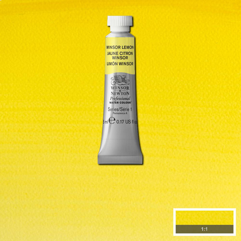 Image of Akvarellfärg Winsor & Newton Prof. 5ml  Winsor lemon 722 (3F) * S1 102722 50694976