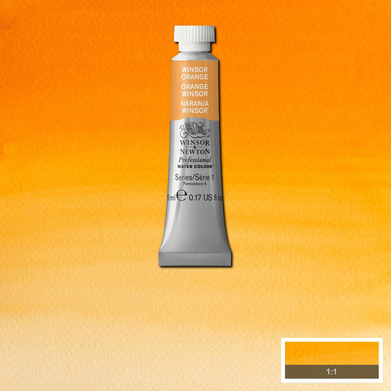 Image of Akvarellfärg Winsor & Newton Prof. 5ml  Winsor orange 724 (3F) S1 102724 50694983