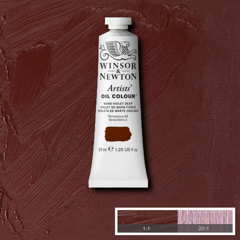 Image of Oljefärg Winsor & Newton Artist 37ml  Mars violet deep 395 (3F) S2 1214395 50730506