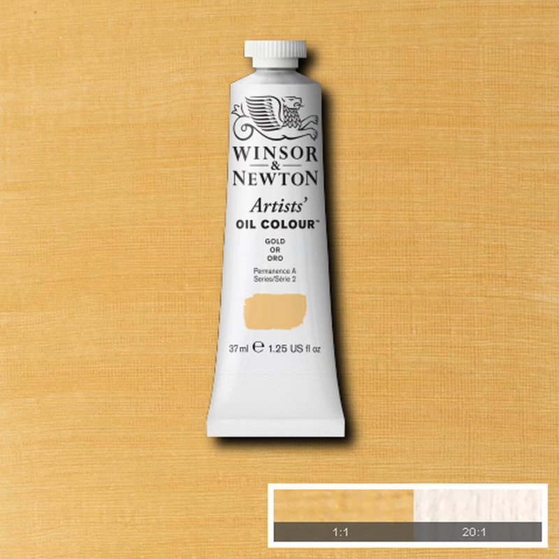Image of Oljefärg Winsor & Newton Artist 37ml  Gold 283 (3F) S2 1214283 50730513
