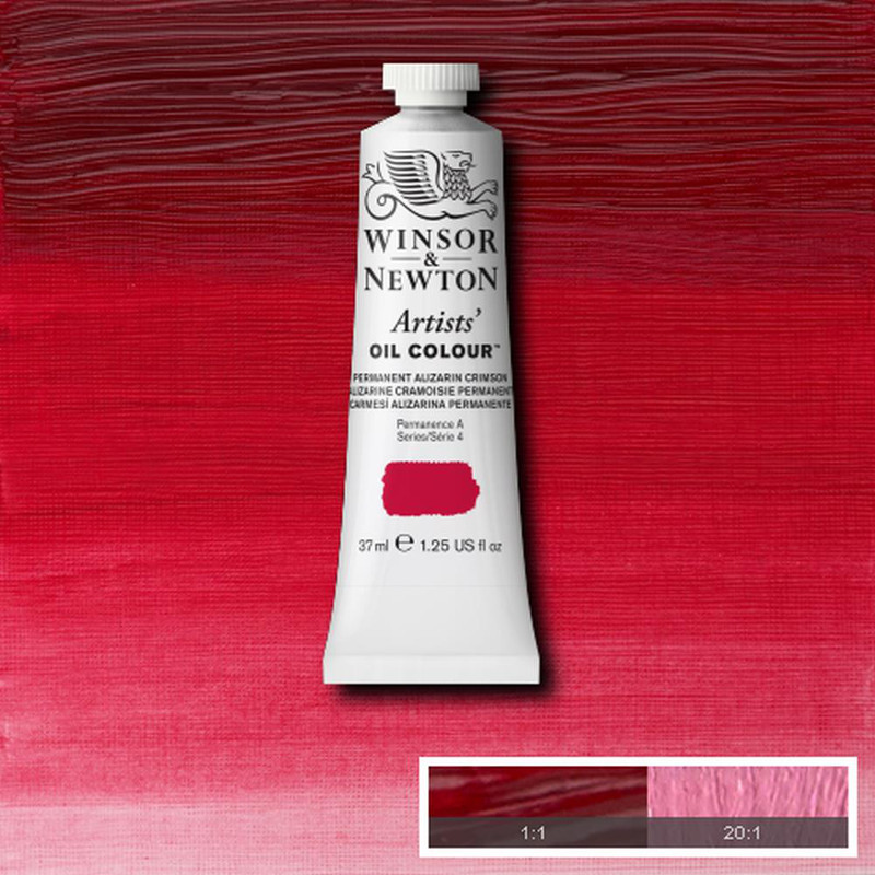 Image of Oljefärg Winsor & Newton Artist 37ml  Permanent alizarin crimson 468 (3F) * S4 1214468 50730599