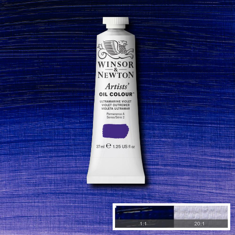 Image of Oljefärg Winsor & Newton Artist 37ml  Ultramarine violet 672 (3F) S2 1214672 50730681