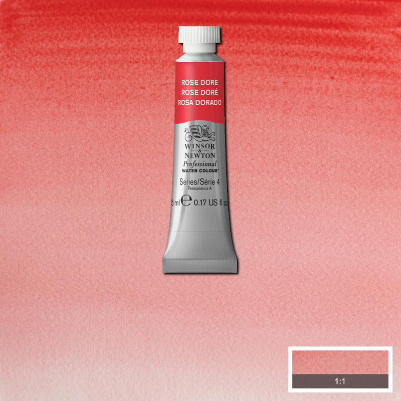 Image of Akvarellfärg Winsor & Newton Prof. 5ml  Rose dore 576 (3F) S4 102576 50824021