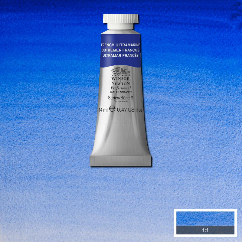 Image of Akvarellfärg Winsor & Newton Prof. 14ml  French ultramarine 263 (3F) * S2 105263 50902408