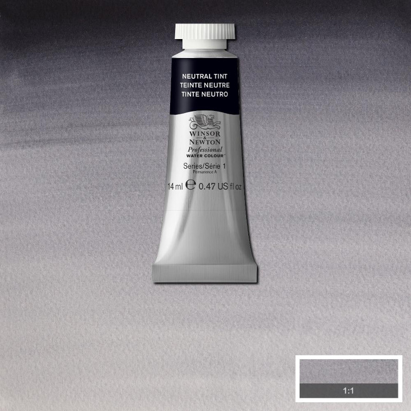 Image of Akvarellfärg Winsor & Newton Prof. 14ml  Neutral tint 430 (3F) S1 105430 50902552