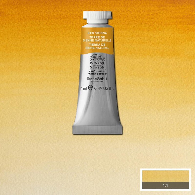 Image of Akvarellfärg Winsor & Newton Prof. 14ml  Raw sienna 552 (3F) S1 105552 50902668