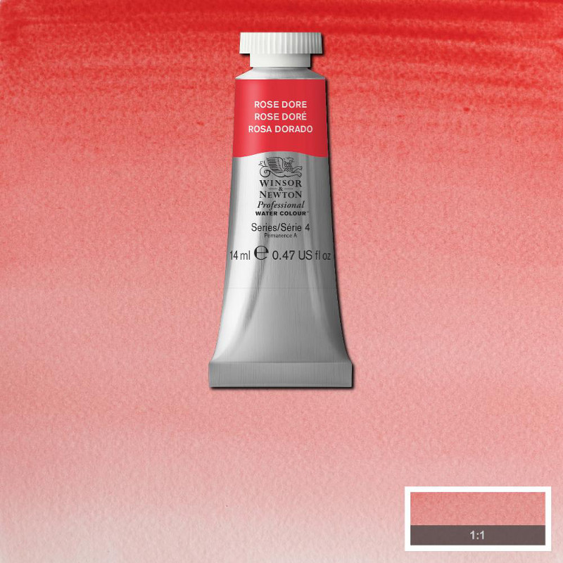 Image of Akvarellfärg Winsor & Newton Prof. 14ml  Rose dore 576 (3F) S4 105576 50902699