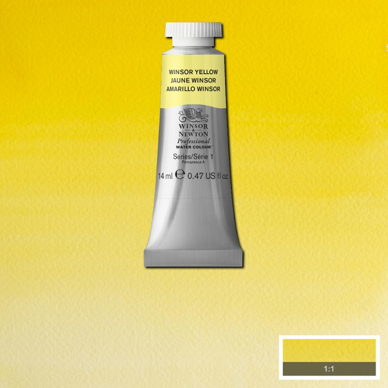 Image of Akvarellfärg Winsor & Newton Prof. 14ml  Winsor yellow 730 (3F) * S1 105730 50902873