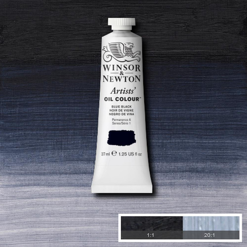 Image of Oljefärg Winsor & Newton Artist 37ml  Blue black 034 (3F) S1 1214034 50903993