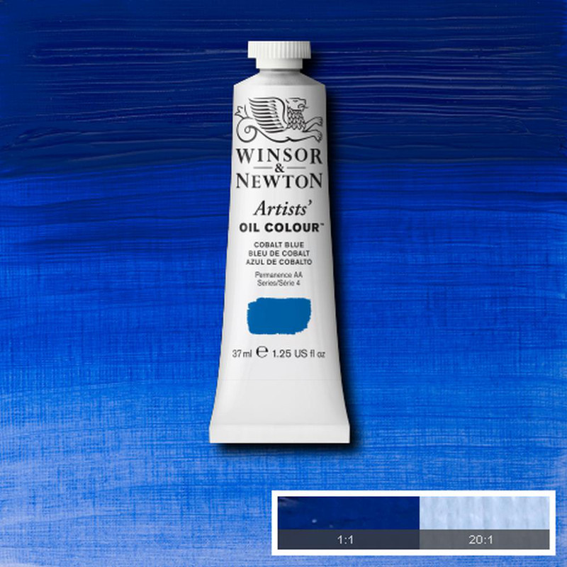 Image of Oljefärg Winsor & Newton Artist 37ml  Cobalt blue 178 (3F) S4 1214178 50904266