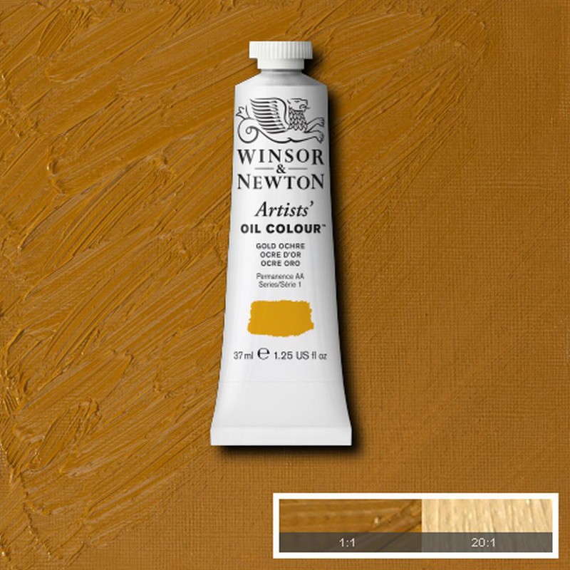 Image of Oljefärg Winsor & Newton Artist 37ml  Gold ochre 285 (3F) S1 1214285 50904402