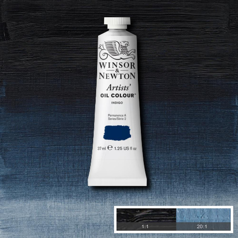 Image of Oljefärg Winsor & Newton Artist 37ml  Indigo 322 (3F) S2 1214322 50904433