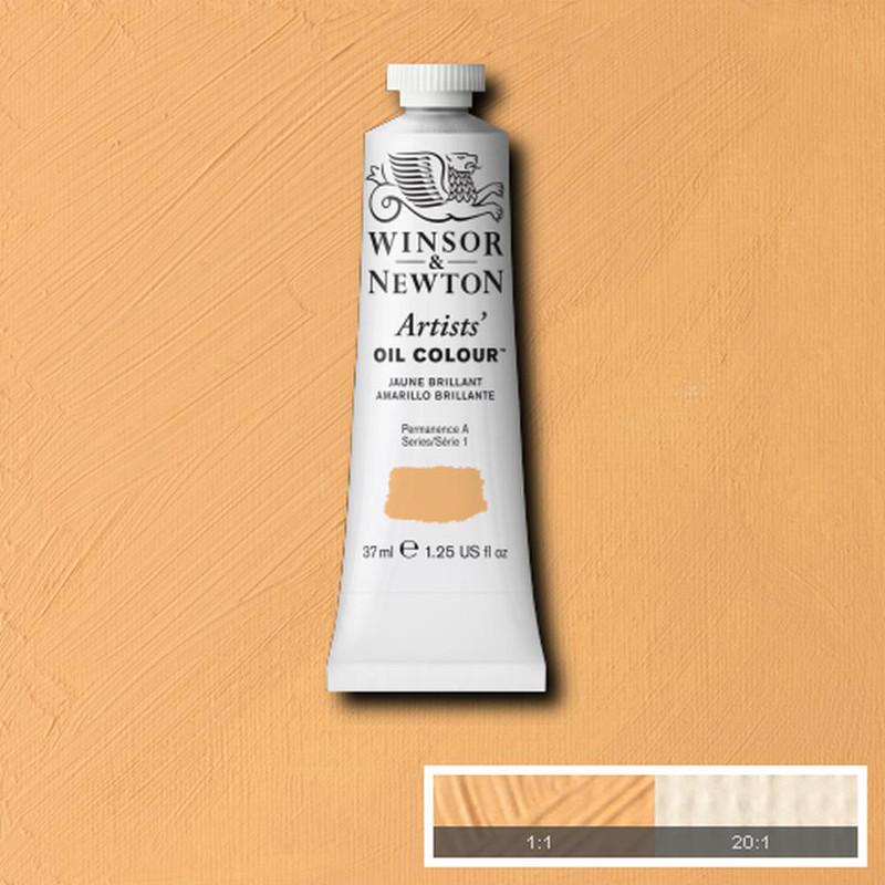 Image of Oljefärg Winsor & Newton Artist 37ml  Jaune brilliant 333 (3F) S1 1214333 50904457