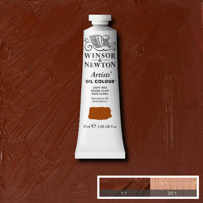 Image of Oljefärg Winsor & Newton Artist 37ml  Light red 362 (3F) S1 1214362 50904471