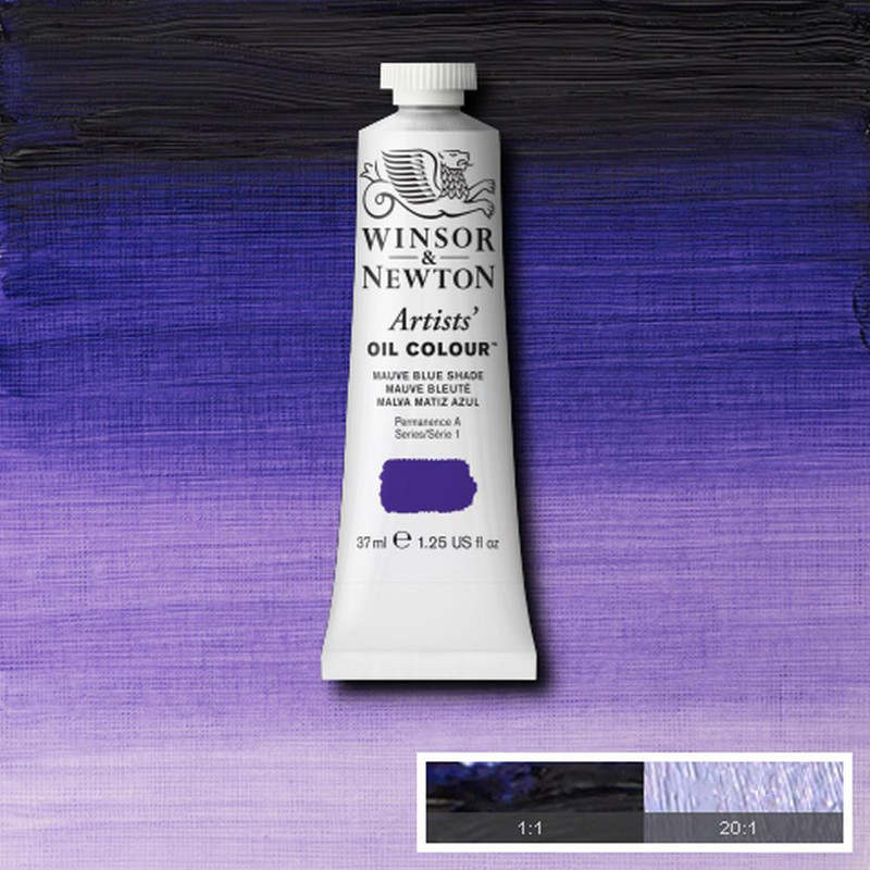 Image of Oljefärg Winsor & Newton Artist 37ml  Mauve blue shade 400 (3F) S1 1214400 50904556