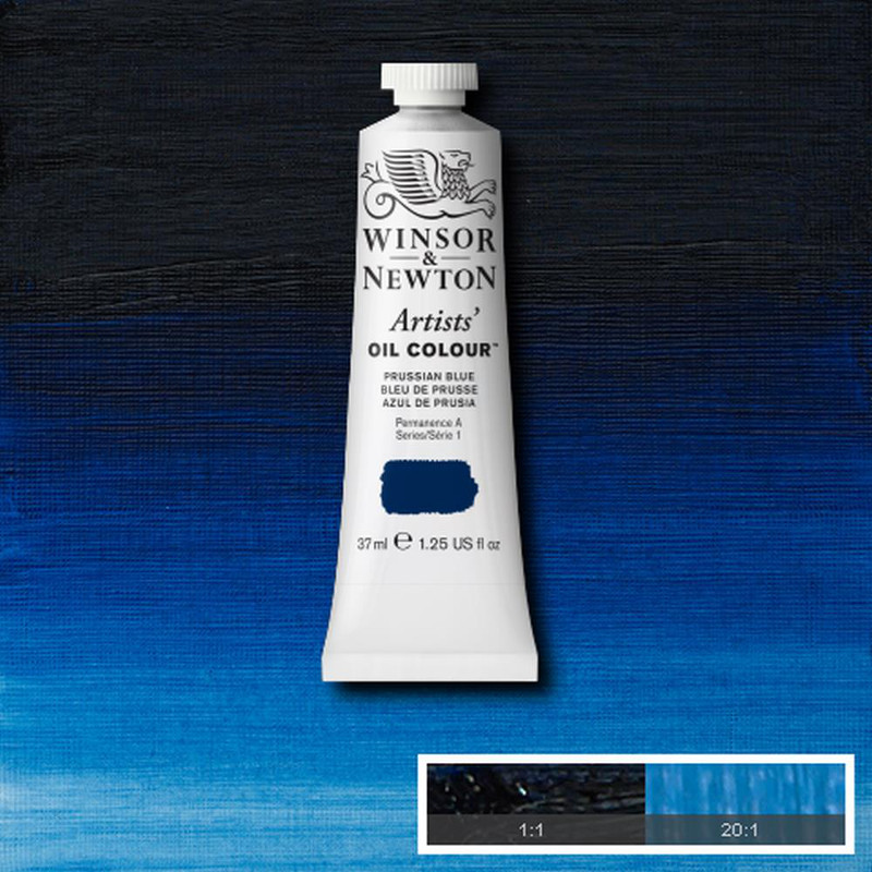 Image of Oljefärg Winsor & Newton Artist 37ml  Prussian blue 538 (3F) S1 1214538 50904693