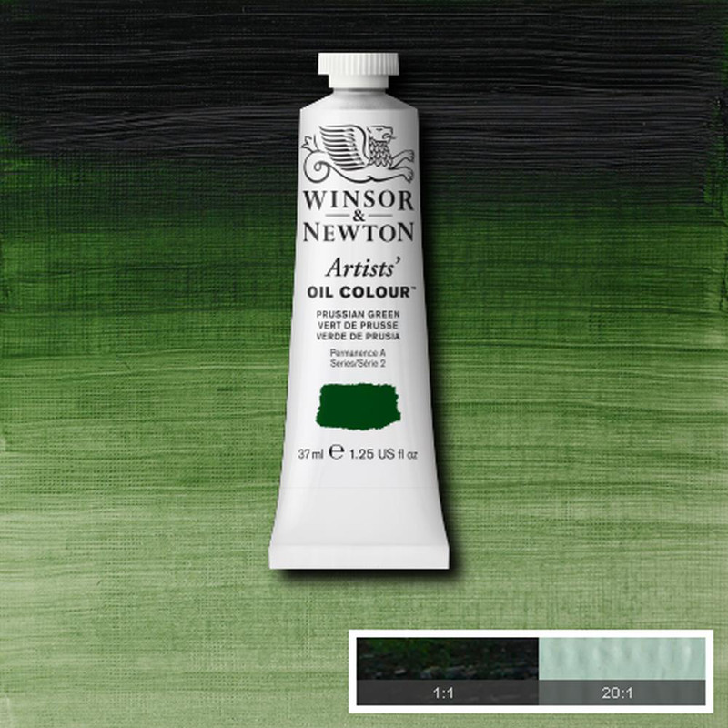 Image of Oljefärg Winsor & Newton Artist 37ml  Prussian green 540 (3F) S2 1214540 50904709