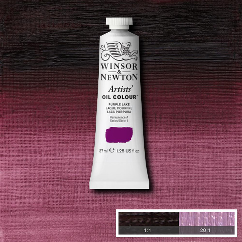 Image of Oljefärg Winsor & Newton Artist 37ml  Purple lake 544 (3F) S1 1214544 50904716