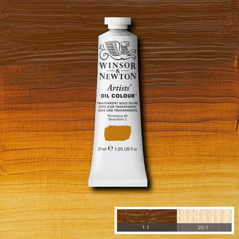 Image of Oljefärg Winsor & Newton Artist 37ml  Transparent gold ochre 646 (3F) S2 1214646 50904846