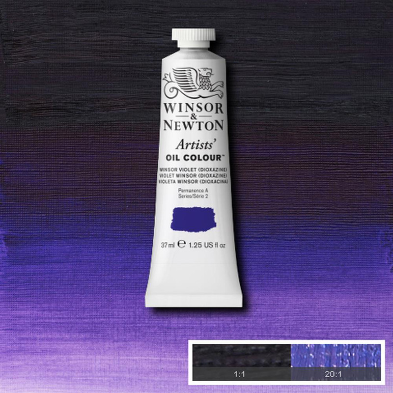 Image of Oljefärg Winsor & Newton Artist 37ml  Winsor violet dioxazine 733 (3F) S2 1214733 50904969