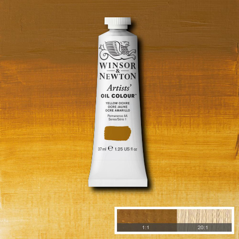 Image of Oljefärg Winsor & Newton Artist 37ml  Yellow ochre 744 (3F) * S1 1214744 50904983