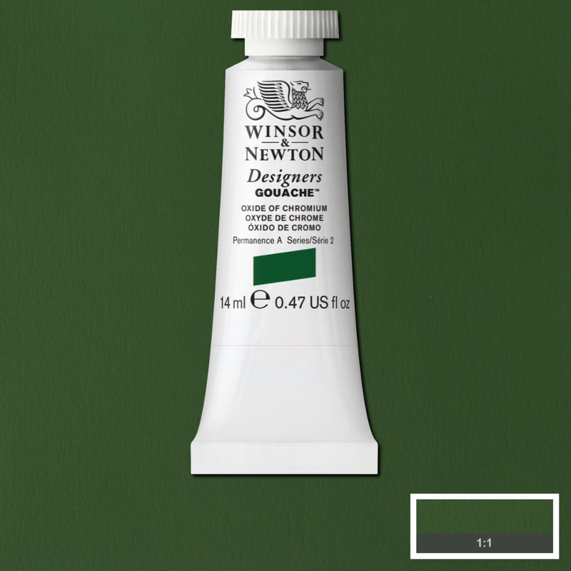 Image of Gouachefärg Winsor & Newton 14ml  Oxid of chromium 459 (3F) S2 605459 50947492