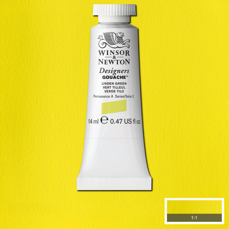 Image of Gouachefärg Winsor & Newton 14ml  Linden green    369 (3F) S2 605369 50947607