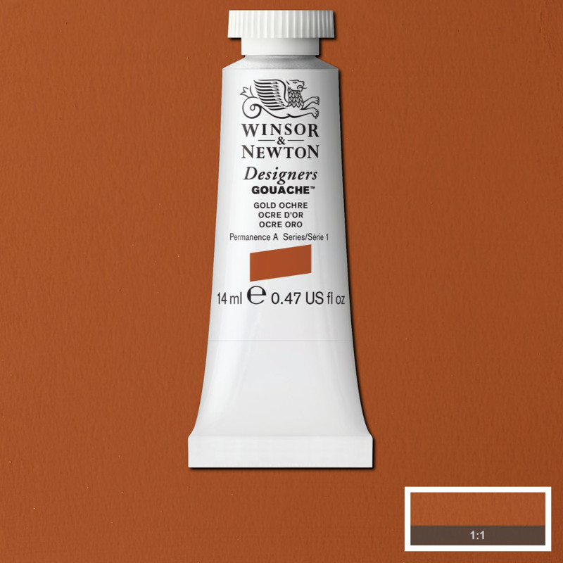 Image of Gouachefärg Winsor & Newton 14ml  Gold ochre    285 (3F) S1 605285 50958092