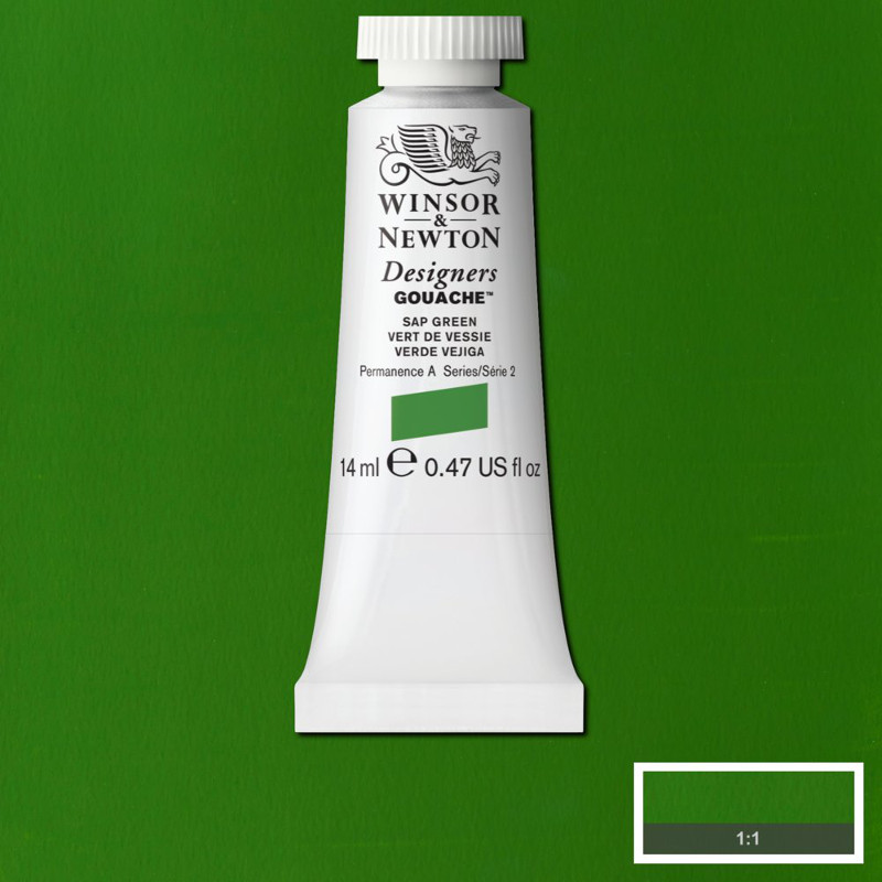 Image of Gouachefärg Winsor & Newton 14ml  Sap green    599 (3F) S2 605599 50958146