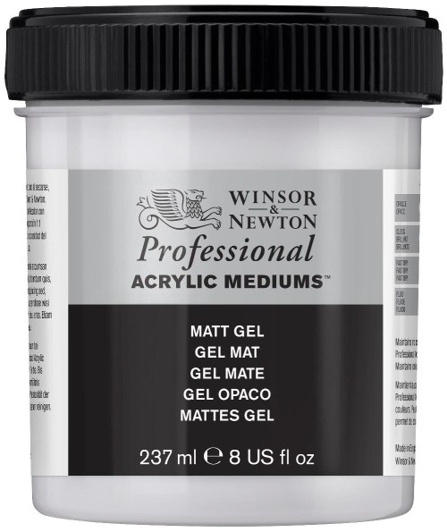 Image of Akrylmedium Winsor & Newton Prof. AA Matt Gel 237 ml 3040915 884955001752
