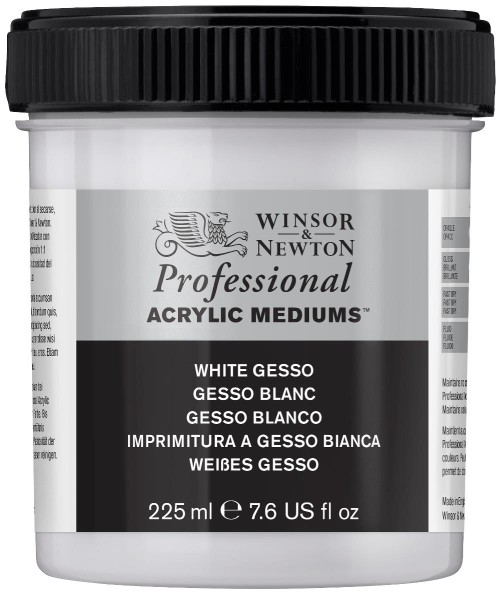 Image of Akrylmedium Winsor & Newton Prof. AA White Gesso 225 ml 3040920 884955001776