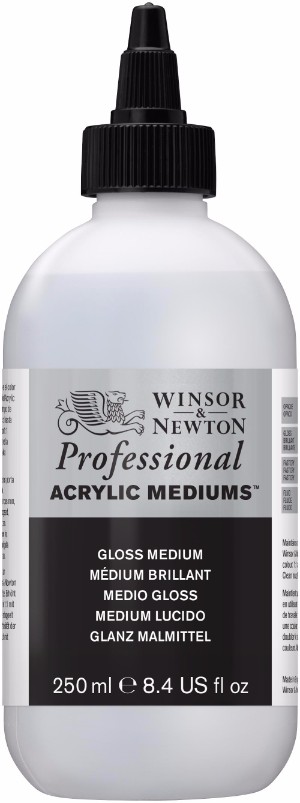 Image of Akrylmedium Winsor & Newton Prof. AA Gloss Medium 250 ml 3040935 884955001837