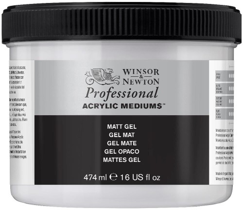 Image of Akrylmedium Winsor & Newton Prof. AA Matt Gel 474 ml 3050915 884955001875