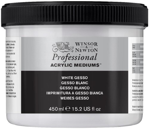 Image of Akrylmedium Winsor & Newton Prof. AA White Gesso 450 ml 3050920 884955001905