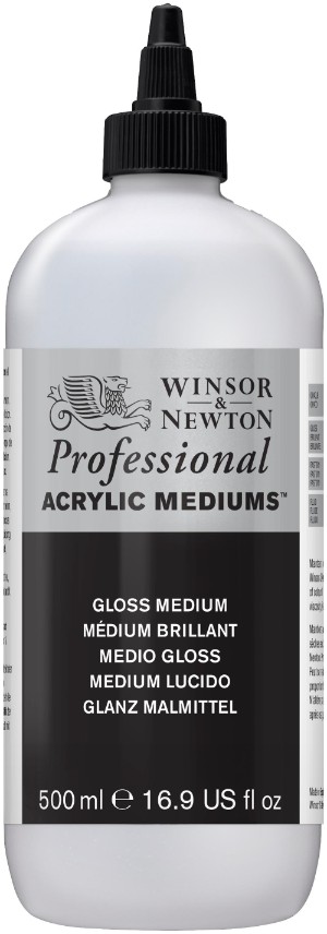 Image of Akrylmedium Winsor & Newton Prof. AA Gloss Medium 500 ml 3050935 884955001950