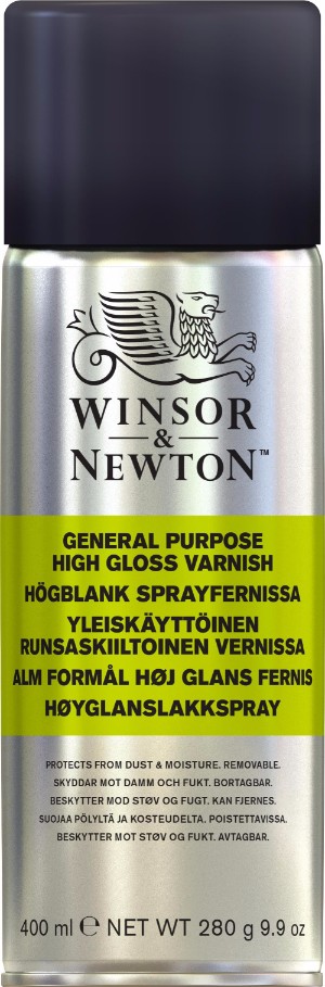 Image of Fernissa Winsor & Newton Högblank sprayfernissa (6F) 3047988 884955002452