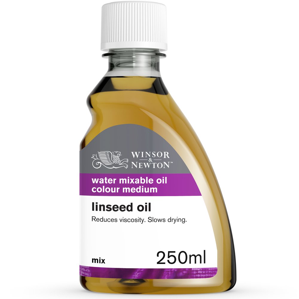 Image of Oljemedium (vattenlöslig) Artisan Linseed Oil 250 ml V3 3139723 884955013083
