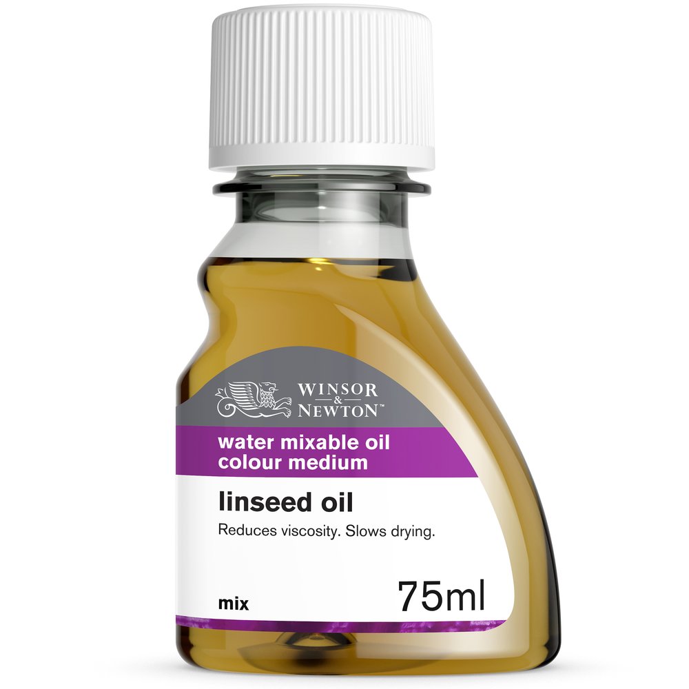 Image of Oljemedium (vattenlöslig) Artisan Linseed Oil 75 ml V4  (3F) 3121723 884955013106